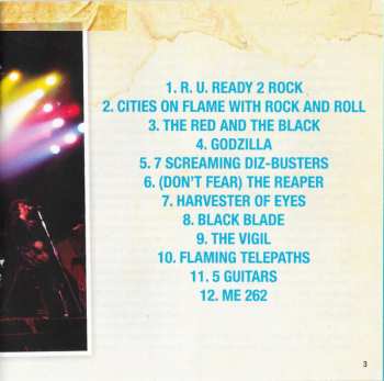 CD Blue Öyster Cult: Setlist The Very Best Of Blue Öyster Cult Live 528431