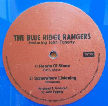 LP Blue Ridge Rangers: Jambalaya (On The Bayou) / Hearts Of Stone LTD | CLR 56650