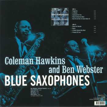 LP Coleman Hawkins: Blue Saxophones 5328