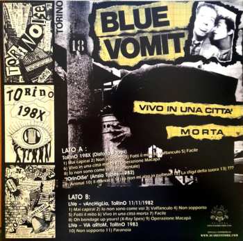 LP Blue Vomit: Discografia 1982/1983 LTD | CLR 531937