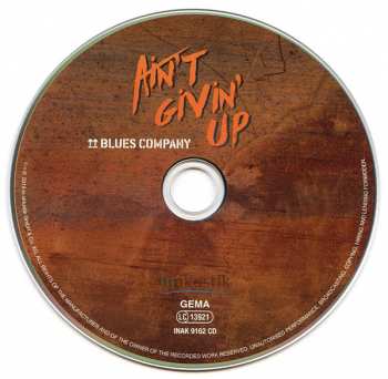CD Blues Company: Ain't Givin' Up 115290