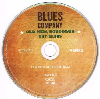 CD Blues Company: Old, New, Borrowed ★ But Blues ★ (40 Years On The Blues Highway) 147103