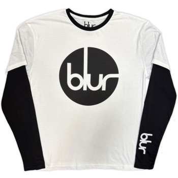 Merch Blur: Layered Long Sleeve Tričko Circle Logo Blur