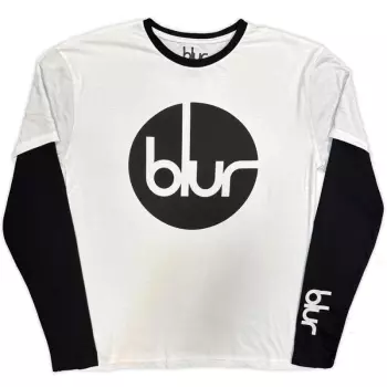 Layered Long Sleeve Tričko Circle Logo Blur