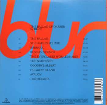 CD Blur: The Ballad Of Darren 511500