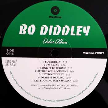 LP Bo Diddley: Bo Diddley LTD 80226