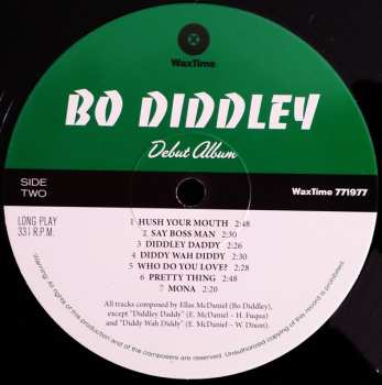 LP Bo Diddley: Bo Diddley LTD 80226