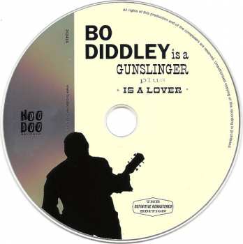 CD Bo Diddley: Bo Diddley Is A Gunslinger + Bo Diddley Is A Lover 331413