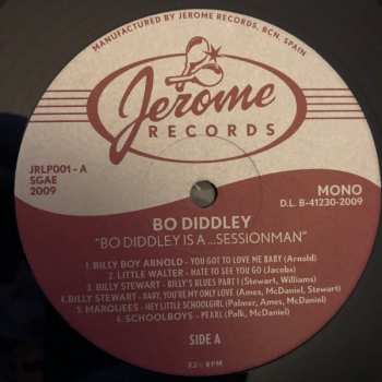 LP Bo Diddley: Bo Diddley Is A... Session Man - Studio Work 1955-1957 455871