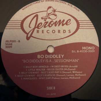 LP Bo Diddley: Bo Diddley Is A... Session Man - Studio Work 1955-1957 455871