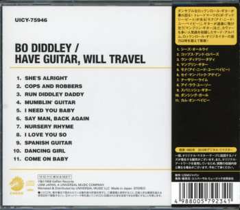 CD Bo Diddley: Have Guitar, Will Travel LTD