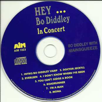 CD Bo Diddley: Hey... Bo Diddley In Concert