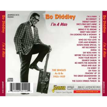 CD Bo Diddley: I'm A Man - The Singles As & Bs 1955-1959 473681