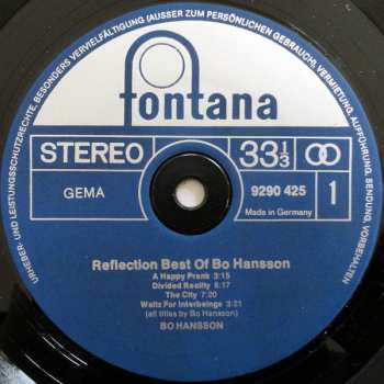LP Bo Hansson: Reflection - Best Of Bo Hansson 317472