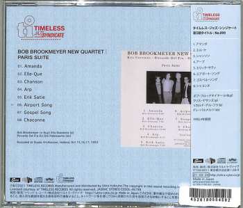 CD Bob Brookmeyer New Quartet: Paris Suite