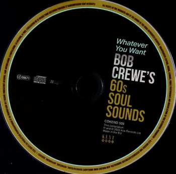 CD Bob Crewe: Whatever You Want (Bob Crewe's 60s Soul Sounds) 423310