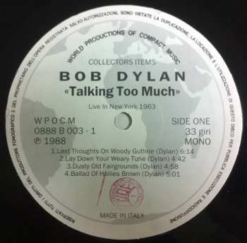 LP Bob Dylan: Talking Too Much 513603