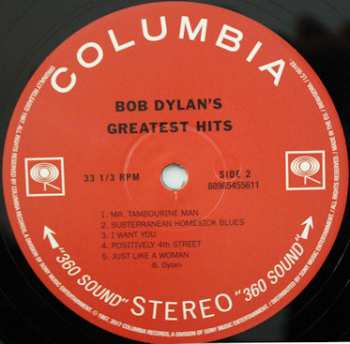 LP Bob Dylan: Bob Dylan's Greatest Hits 14920