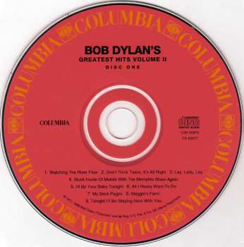 2CD Bob Dylan: Bob Dylan's Greatest Hits Vol.II