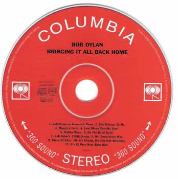 CD Bob Dylan: Bringing It All Back Home 5936
