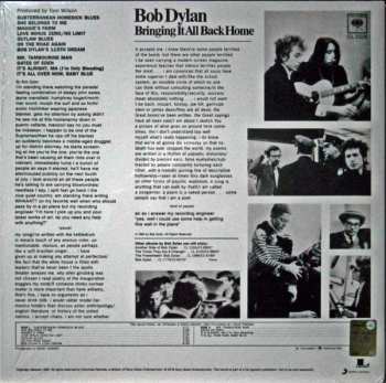 LP Bob Dylan: Bringing It All Back Home LTD 446024