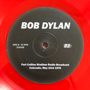 LP Bob Dylan: Fort Collins Stadium Radio Broadcast, Colorado, May 23rd 1976 LTD 403237
