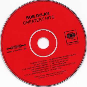 CD Bob Dylan: Greatest Hits