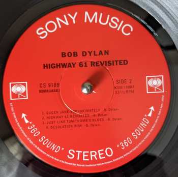 LP Bob Dylan: Highway 61 Revisited