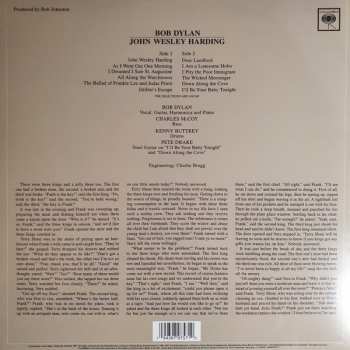 LP Bob Dylan: John Wesley Harding LTD | CLR 141483
