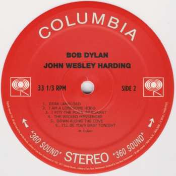 LP Bob Dylan: John Wesley Harding LTD | CLR