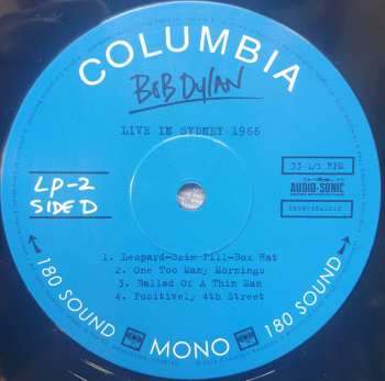 2LP Bob Dylan: Live In Sydney 1966 LTD 357288