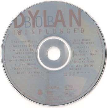 CD Bob Dylan: MTV Unplugged