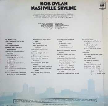 LP Bob Dylan: Nashville Skyline LTD 421176