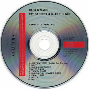 CD Bob Dylan: Pat Garrett & Billy The Kid 390973