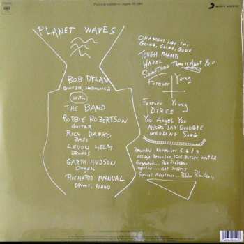 LP Bob Dylan: Planet Waves 28101