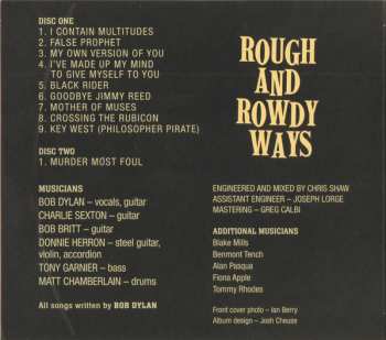 2CD Bob Dylan: Rough And Rowdy Ways DIGI 31075