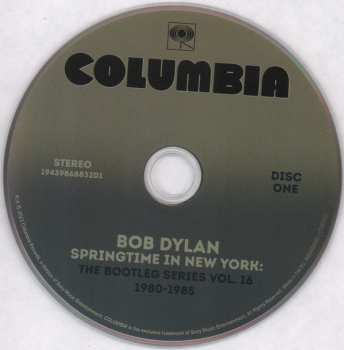 2CD Bob Dylan: Springtime in New York: The Bootleg Series Vol. 16 1980-1985 DIGI 385249