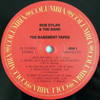 2LP Bob Dylan: The Basement Tapes 3646