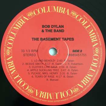 2LP Bob Dylan: The Basement Tapes 3646