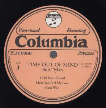 2LP Bob Dylan: Time Out Of Mind
