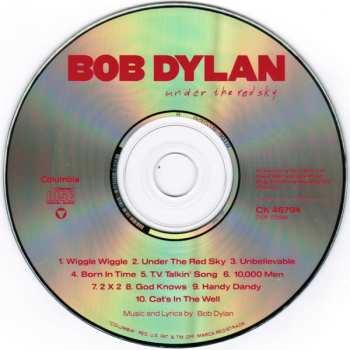 CD Bob Dylan: Under The Red Sky 503382