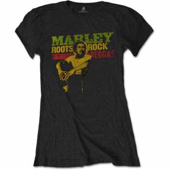 Merch Bob Marley & The Wailers: Dámské Tričko Roots, Rock, Reggae  M