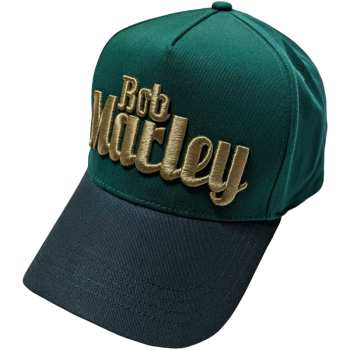Merch Bob Marley & The Wailers: Bob Marley Unisex Mesh Back Cap: Text Logo