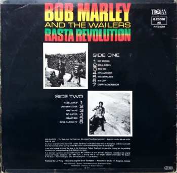 LP Bob Marley & The Wailers: Rasta Revolution 413931