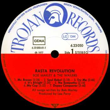 LP Bob Marley & The Wailers: Rasta Revolution 413931