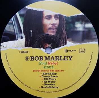 LP Bob Marley & The Wailers: Soul Rebel 60156