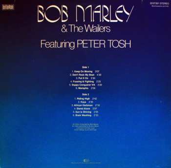 LP Bob Marley & The Wailers: Bob Marley & The Wailers Featuring Peter Tosh 125617