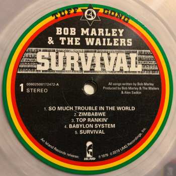 LP Bob Marley & The Wailers: Survival LTD | CLR 400586