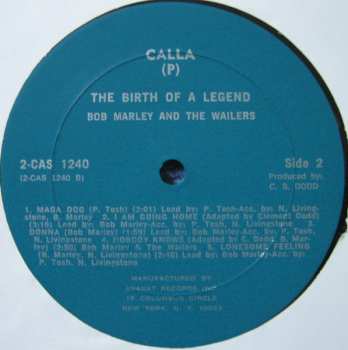 2LP Bob Marley & The Wailers: The Birth Of A Legend 531642
