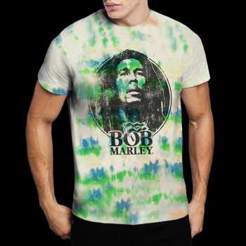 Merch Bob Marley & The Wailers: Tričko Black & White Logo Bob Marley  S